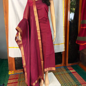 Duppata with four side borders