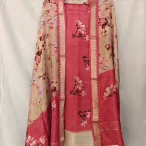 Pattu Digital Dress Materials 2 piece sets