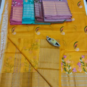 Hand paints Rudraksha Border
